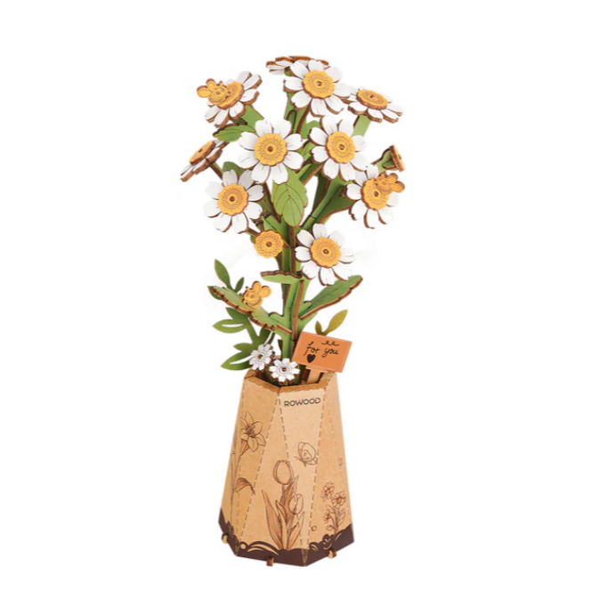 Rowood Chamomile - Mô Hình Lắp Ráp Gỗ 3D