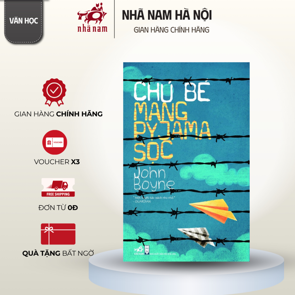 Sách - Chú bé mang pyjama sọc (TB 2025)(John Boyne) - Nhã Nam Hà Nội