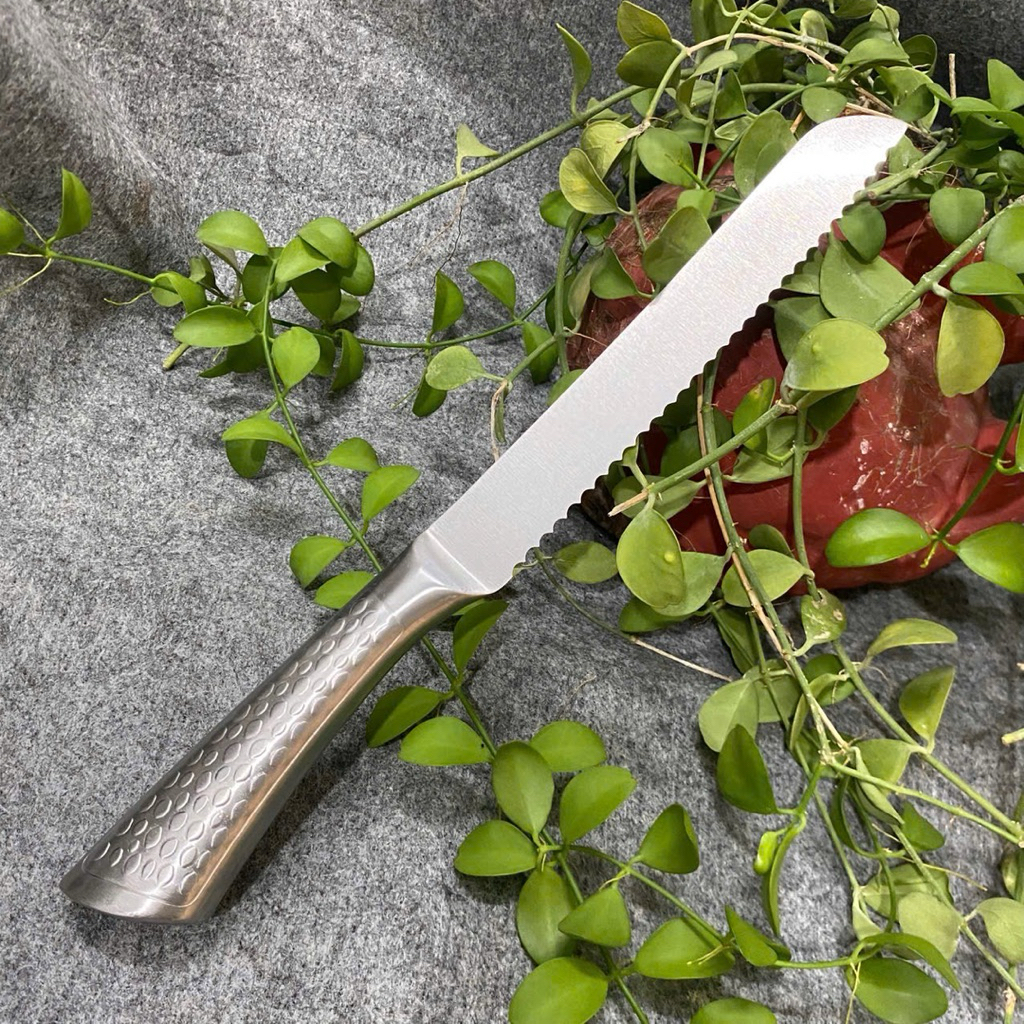Dao răng cưa cắt bánh mỳ dài 33cm, cán thép