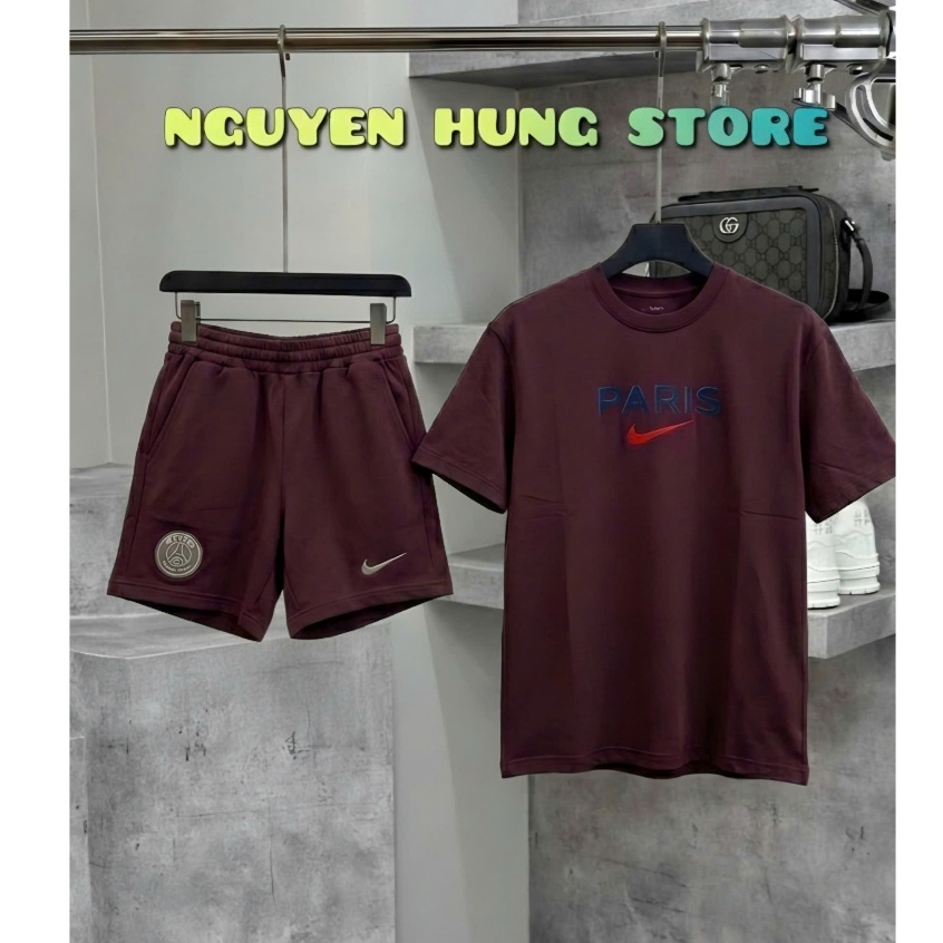 Bộ Thê thao Hè Nam Đỏ Đô Hot Cao cấp Đủ Tem mác Chính Hãng,Đồ Bộ Nam Cộc  88%Coton Nam co giãn 4 chiều Cực Mát