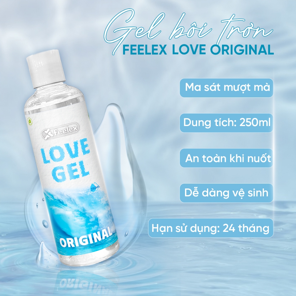 Gel bôi trơn Feelex Love an toàn