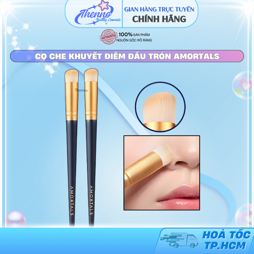 Cọ Che Khuyết Điểm Đầu Tròn Amortals