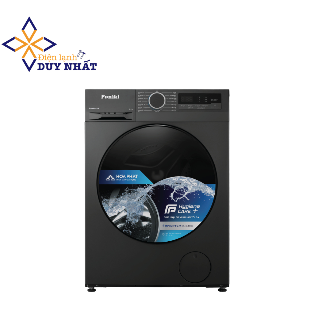 Máy giặt cửa trước Funiki HWM F885ADG 8.5 kg