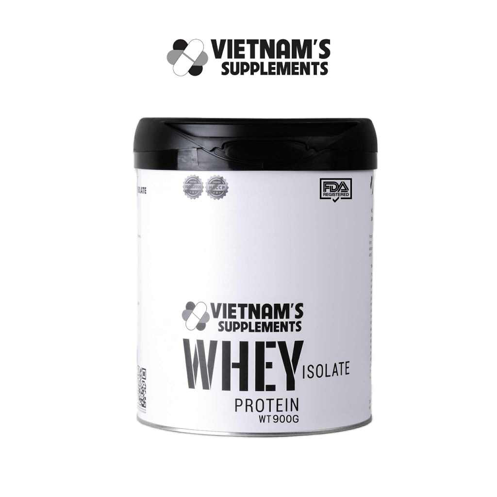 Bột Whey Protein Isolate bổ sung protein 900g - Vietnam's Supplements