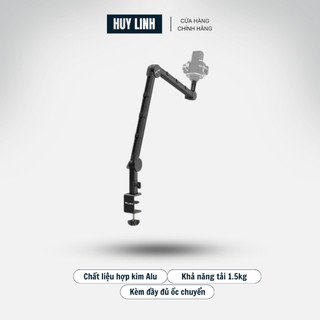 Ulanzi LS25 Tay ARM đa năng gắn đèn, micro, máy ảnh DSLR khả năng tải lên đến 2KG