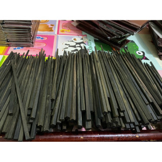 đũa gỗ mun vuông trơn