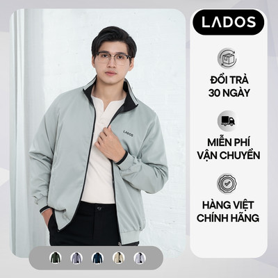 Áo khoác nam vải dù 2 mặt cao cấp LADOS - 32015 chống nắng, vải dù cao cấp