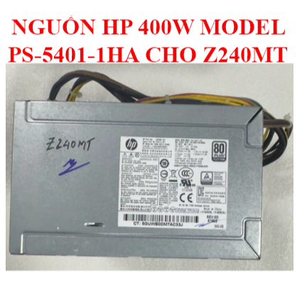 🛍️ NGUỒN MÁY TÍNH HP 400W 80 PLUS PLATINUM - MODEL PS-5401-1HA CHO Z240MT(Z2 G4, ProDesk)