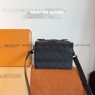 Túi Đeo Chéo Lờ Vê Da Bò Thật Hoạ Tiết Mono.gram - MMP HN M29