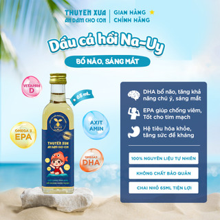 [Combo 4] Dầu Cá Hồi - Olive - Macca- Sachi Ăn Dặm Thuyền Xưa - 65ml