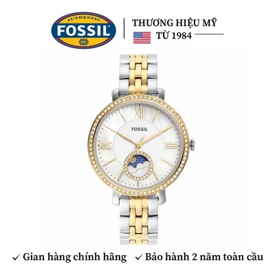 Đồng hồ nữ Fossil Jacqueline dây kim loại, mặt 36 MM, hai màu, ES5166