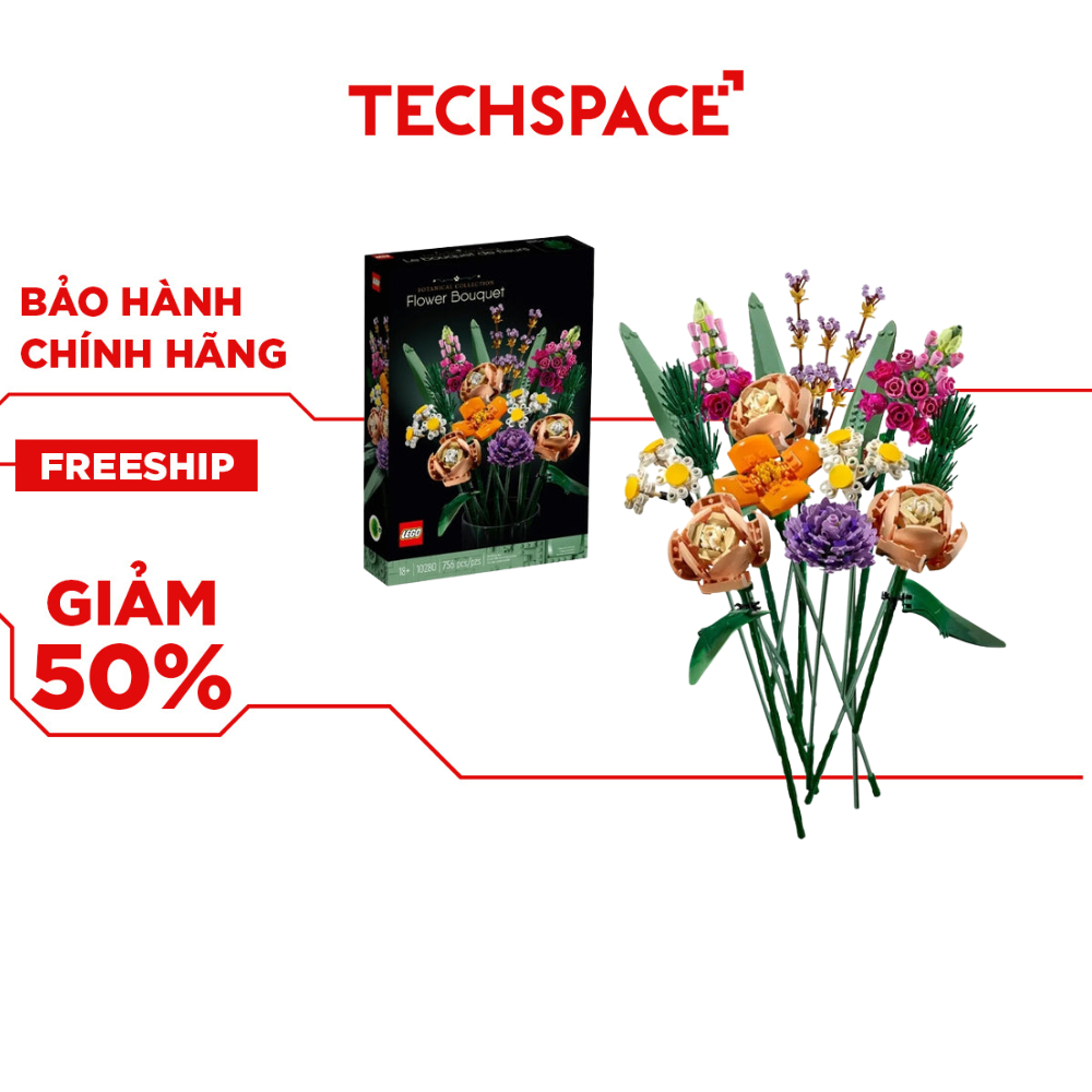 Bộ Mô Hình LEGO BOTANICALS Flower Bouquet Bó Hoa #10280
