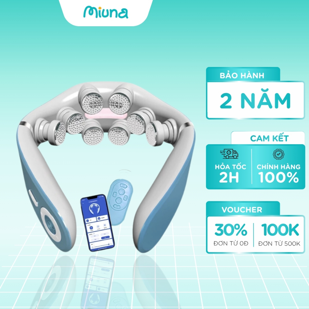 Máy Massage Cổ Vai Gáy G79-8D Xung Điện Cao Cấp 8 Điện Cực Giảm Đau Vai Gáy Hiệu Quả