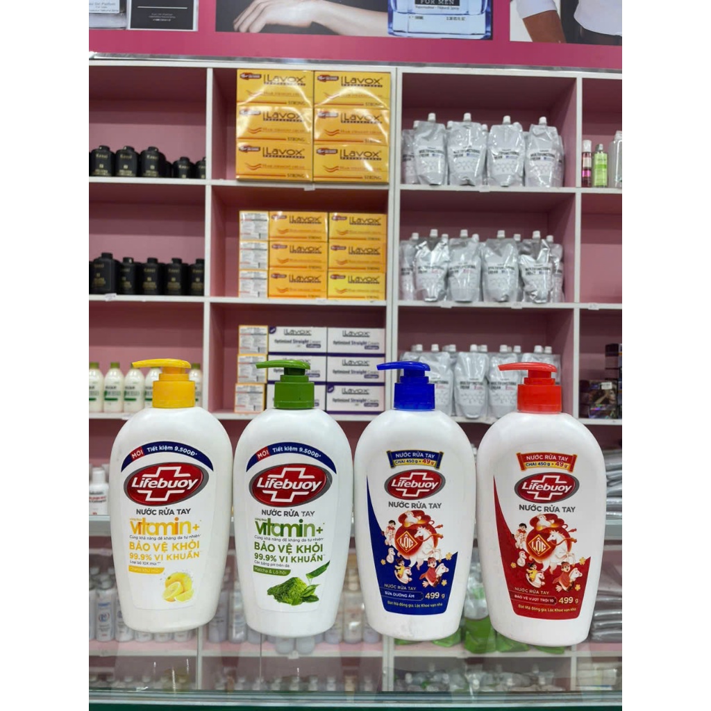 Chai nước rửa tay LIFEBUOY 450G