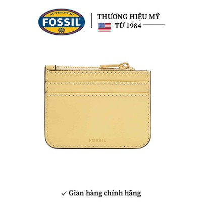 Ví da nữ mini Fossil LENNOX đựng thẻ, xu kích thước 10,2 x 0,4 x 7,6 centimet