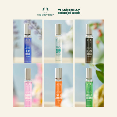 Nước Hoa Mini Eau de Toilette EDT The Body Shop 9.5ml Tiện Lợi - Nhiều Mùi - Chính Hãng