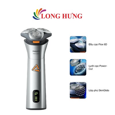 Máy cạo râu khô và ướt Philips Shaver Series 3000 S3882/00 - Hàng chính hãng
