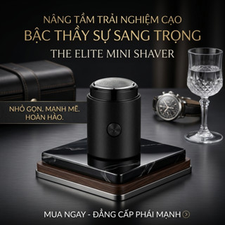 Máy Cạo Râu Mini LAKEN Máy Cạo Râu Đa Năng Sạc Pin Siêu Bền Đầu Cạo Chống Nước Gia Dụng Thông Minh