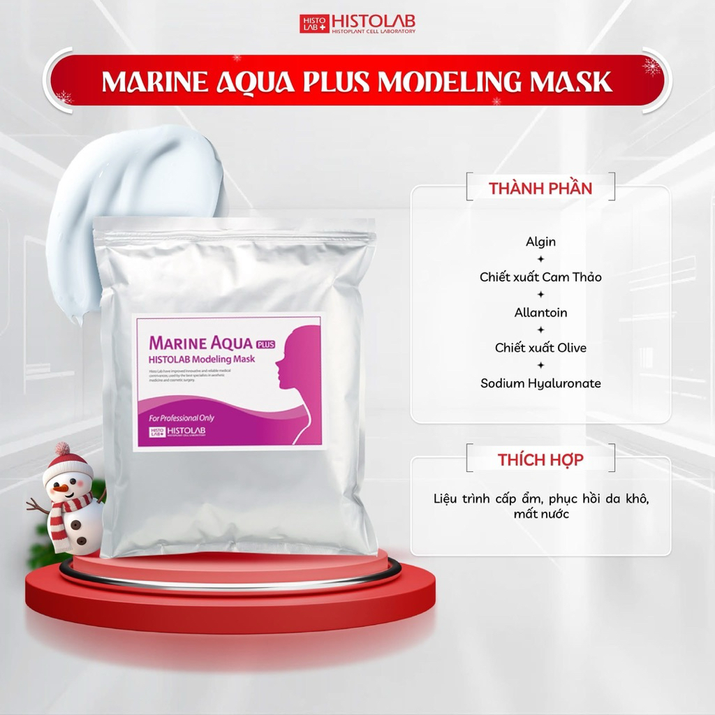 MẶT NẠ DẺO DƯỠNG ẨM – MARINE AQUA PLUS MODELING MASK HISTOLAB