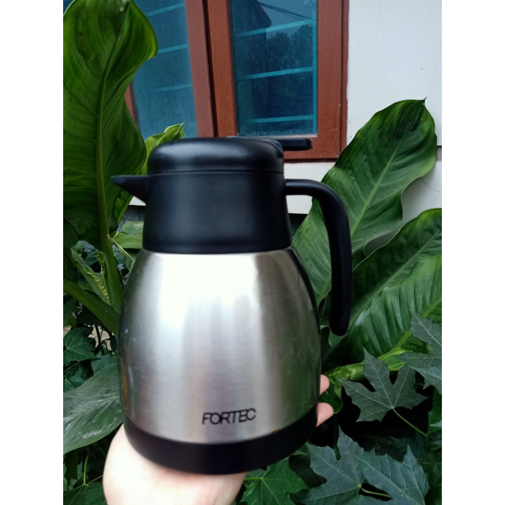 Bình Ủ Trà 1L Fortec Giữ Nhiệt Tốt | Bình Ủ Nước Nóng Nội Địa Nhật | Dùng Pha Trà Cà Phê