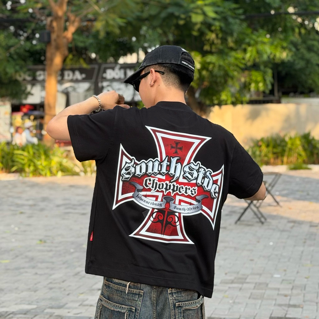 T-Shirt Boxy 270GSM South Side Choppers