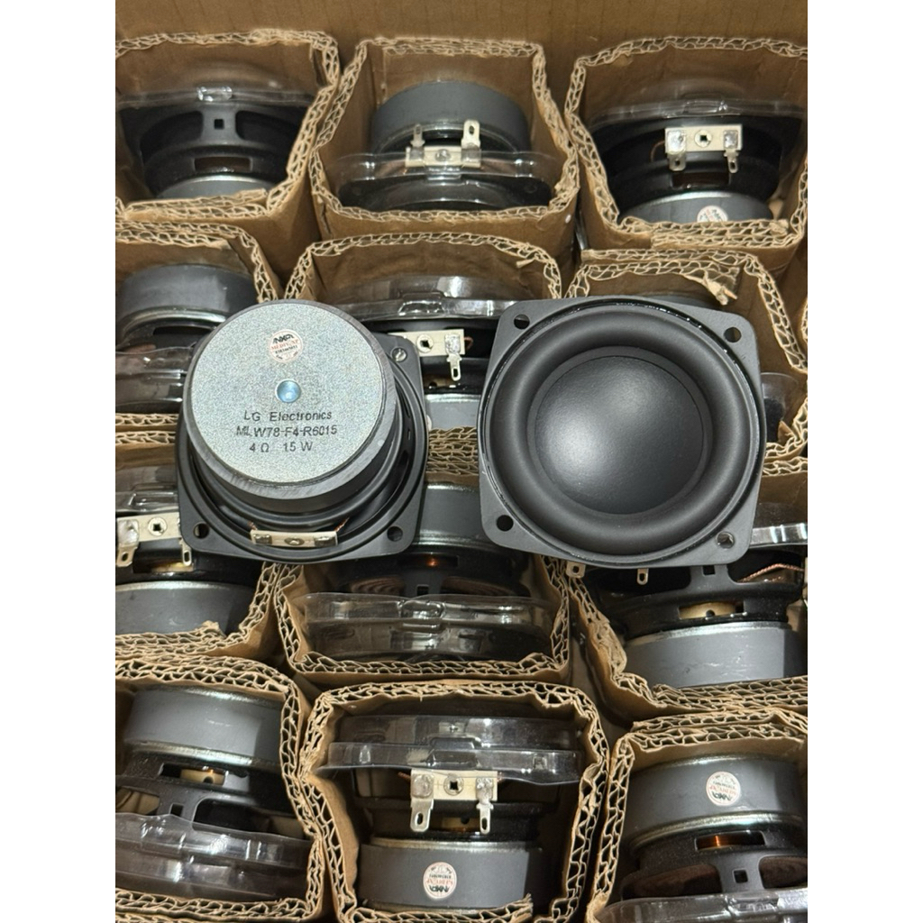Loa Mid Bass 3inch LG 15W 4R 78mm Loại Mới Không Núm Bass Mạnh