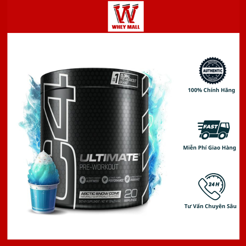 Lon C4 Ultimate Pre Workout Cellucor Mạnh T6/2026 Hỗ trợ tập luyện thể thao