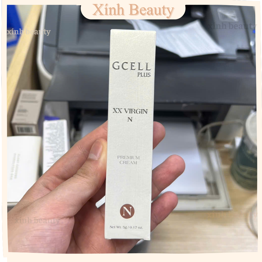 Kem Làm Hồng Nhũ Hoa Và Vùng Kín GCell XX Virgin Cream Premium mẫu mới
