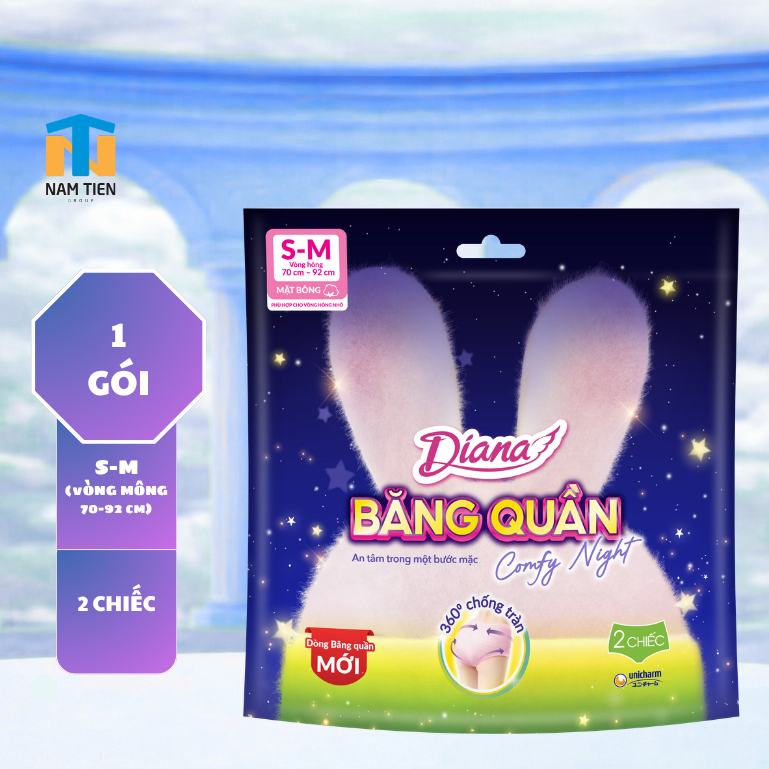 Diana Băng Quần Comfy Night 2 Chiếc/Gói