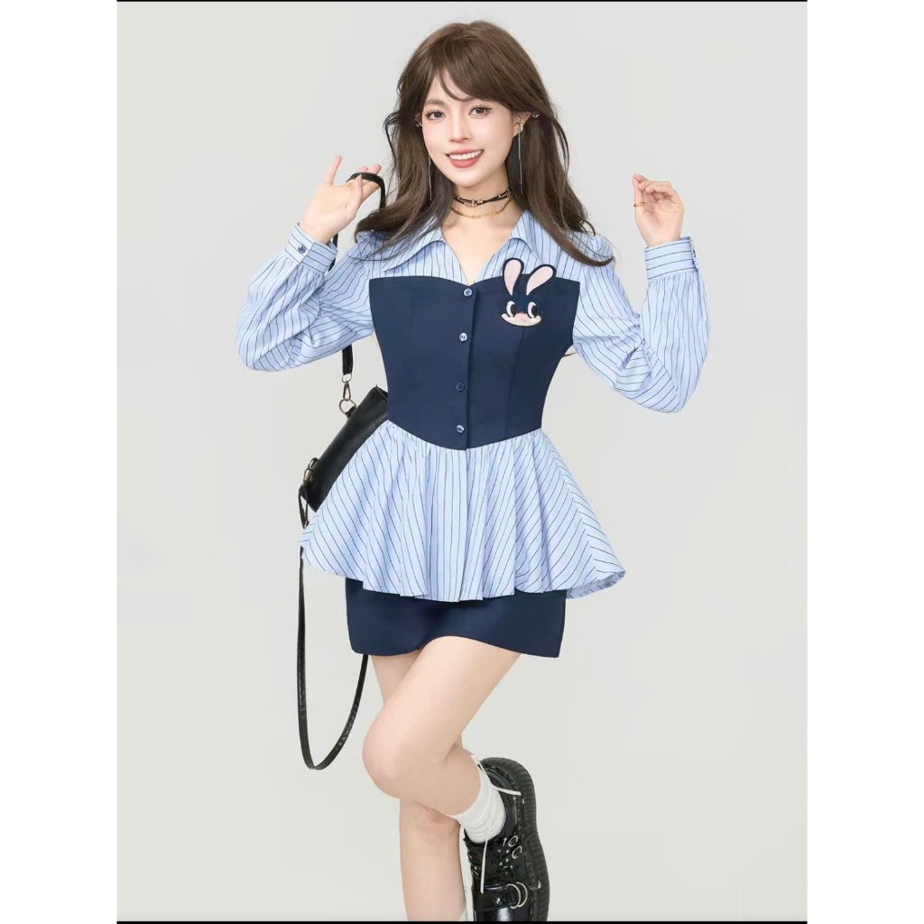 [Vui lòng nhắn tin shop trước khi đặt đơn] SET ÁO VÁY BUNNY KEIKO