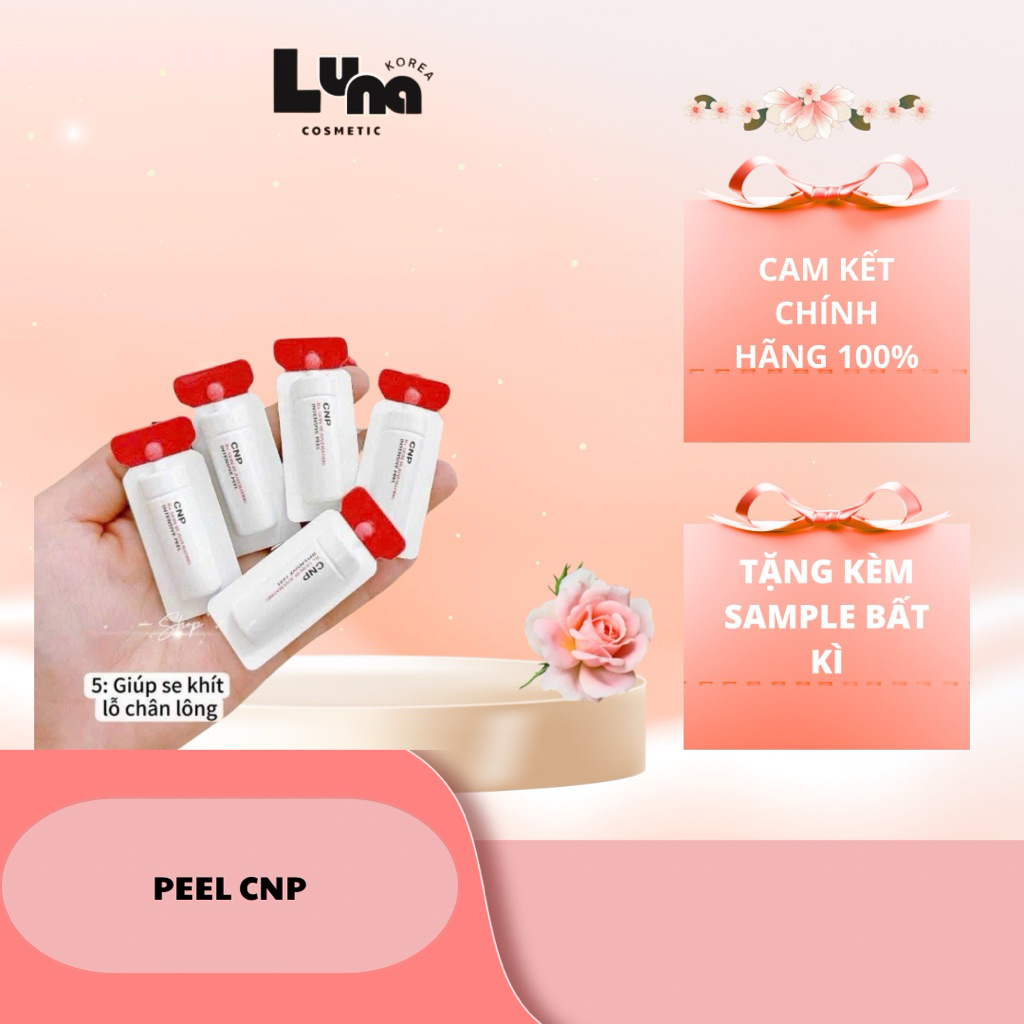 [Tặng kèm sample bất kỳ] Peel Da CNP Laboratory Invisible Peeling Booster