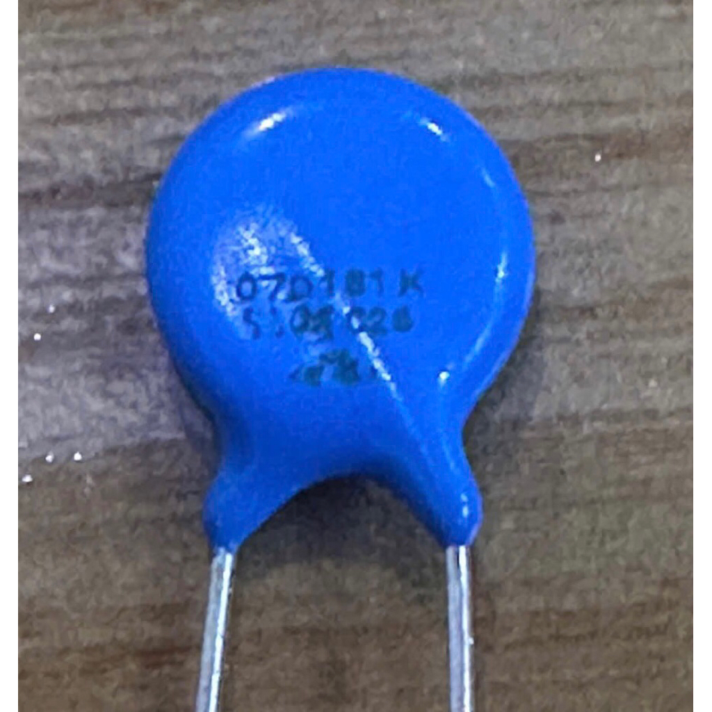 10 con tụ bảo vệ quá áp 100v, 110v mới, kích thước 7mm, 10mm