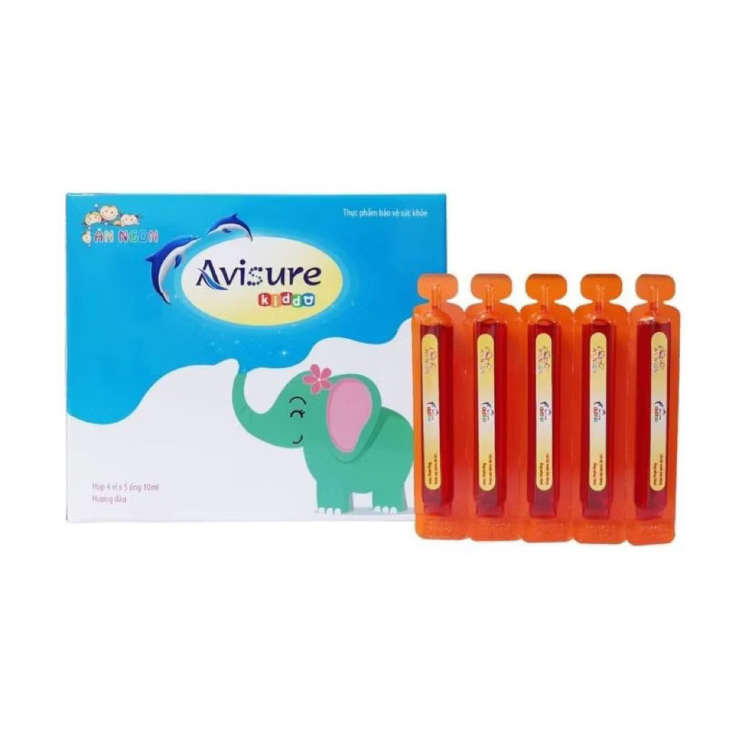 Avisure Kiddo - cho trẻ biếng ăn, giúp bé ăn ngon, hộp 30 ống