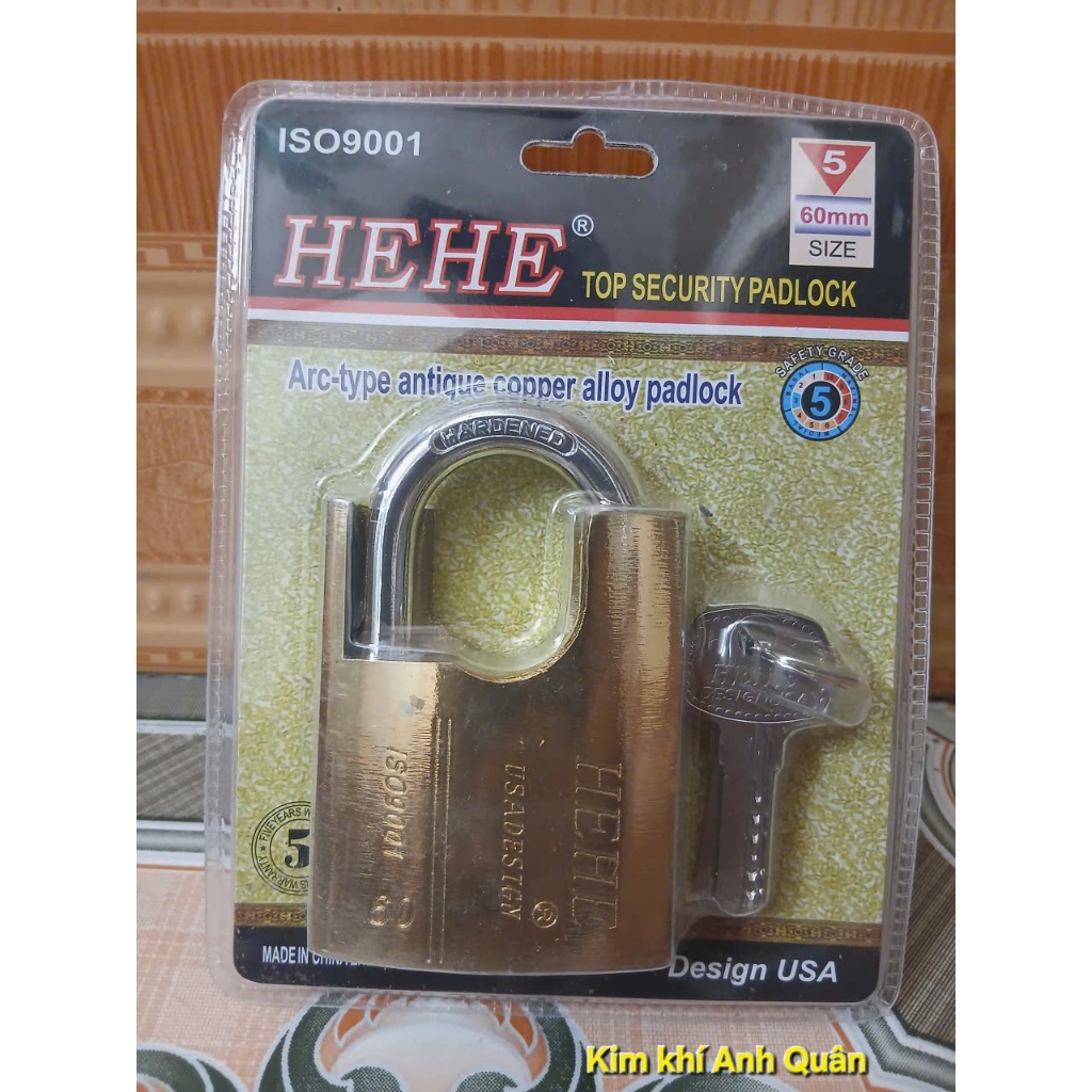 Khóa chống cắt HEHE , size 40 ,50 ,60