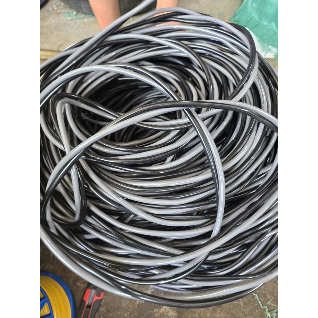 Dây điện nhôm 2x16 2x25 2x35 dây điện đôi mỏi sợi 7 tim dẫn điện tốt (100m)