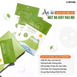 Mặt Nạ Rau Má Prettyskin (10 miếng/hộp)