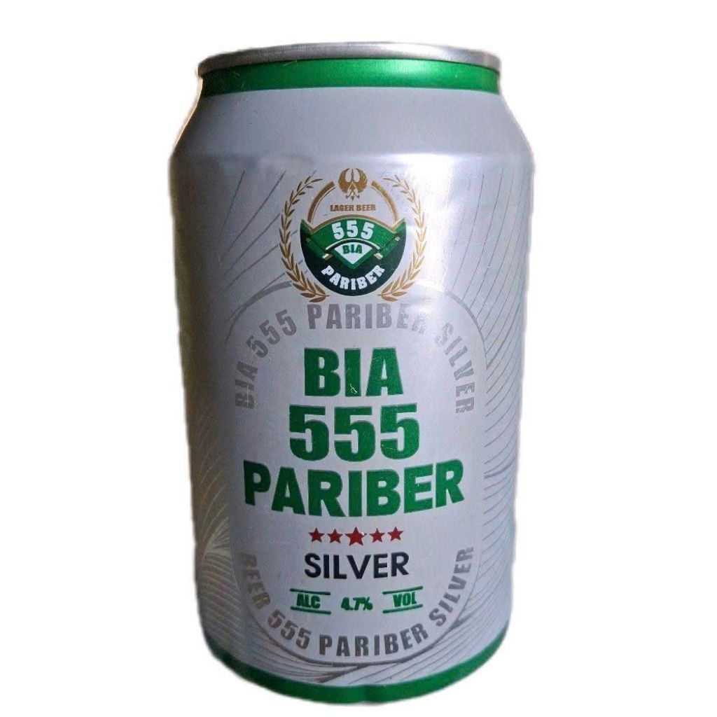 Bia 555 bạc 4.7 %độ ( Thùng 24lon 330ml) đậm đà thơm ngon từ hoa bia lúa mạch lên men tự nhiên .