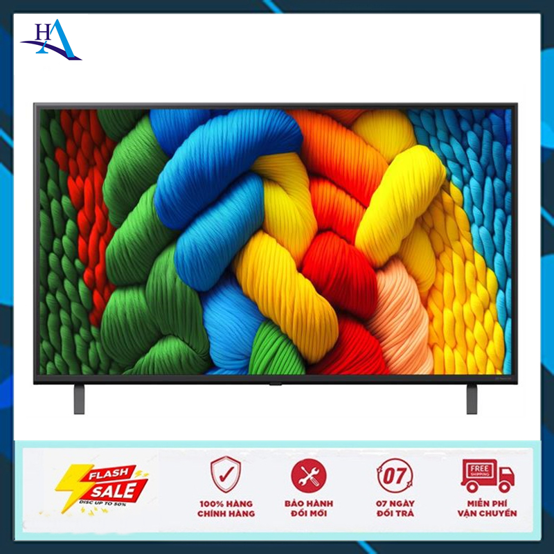 Smart Tivi NanoCell LG AI 4K 43 inch 43NANO80ASA (Miễn phí giao tại HCM-ngoài tỉnh liên hệ shop)