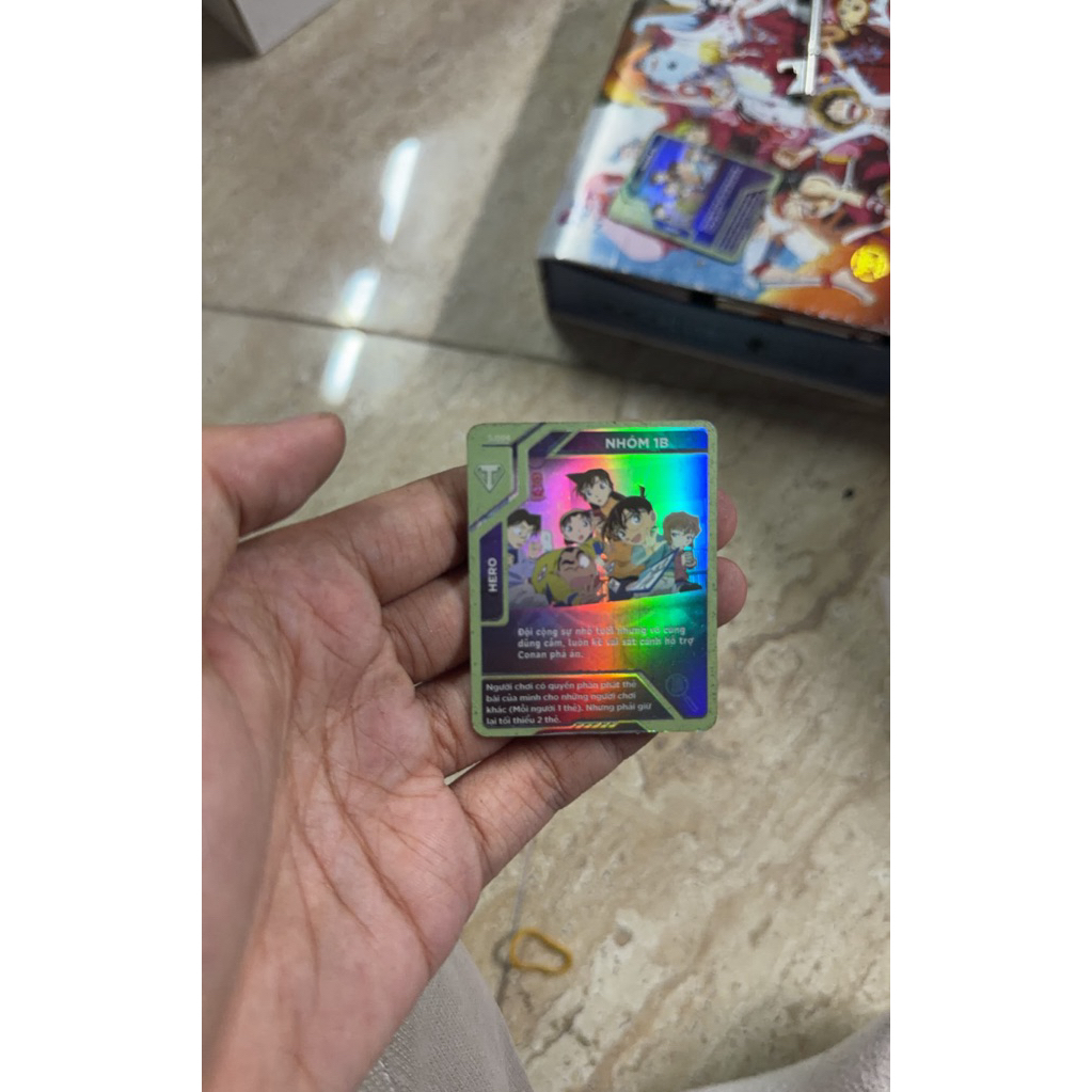 1 thẻ đặc biệt toonies conan