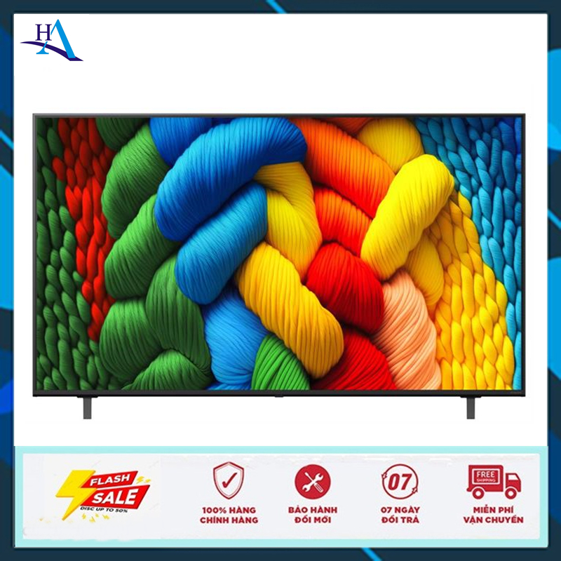 Smart Tivi NanoCell LG AI 4K 65 inch 65NANO80ASA (Miễn phí giao tại HCM-ngoài tỉnh liên hệ shop)