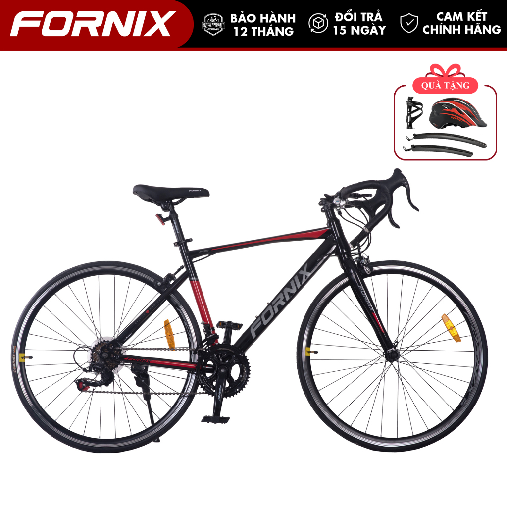 Xe Đạp Thể Thao FORNIX F8 Khung Thép Vòng Bánh 700C Bộ Truyền Động 14 Tốc Độ 2 Đĩa 7 Líp