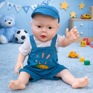 Búp Bê Silicon Mô Phỏng Em Bé Sơ Sinh - Cao 52 cm