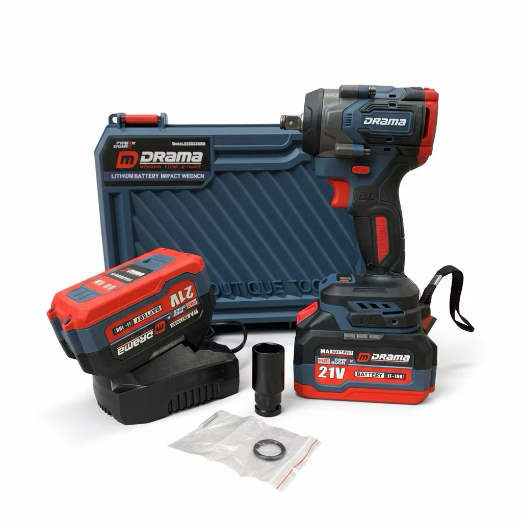 Máy siết bulong pin DRAMA SG96550NM, 550Nm, Không chổi than, 3 Tốc độ