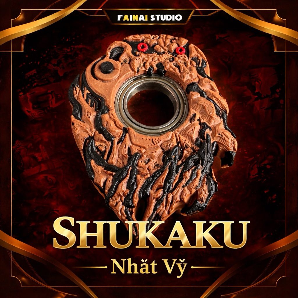 Keyrambit Shukaku Nhất Vĩ | Naruto | Spinner giải stress