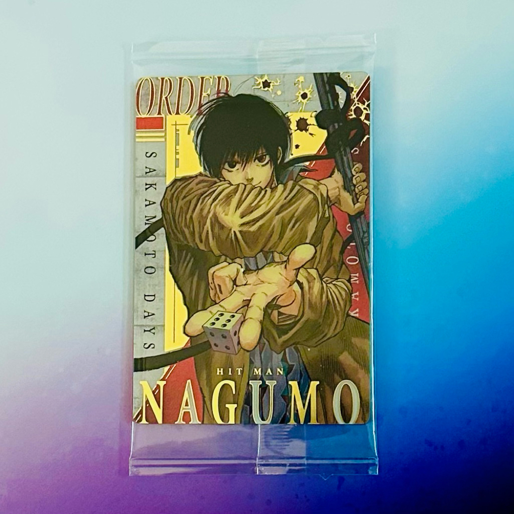 Thẻ bài/Card wafer Sakamoto Days đặc biệt SP-Special Card Sakamoto Days Wafer