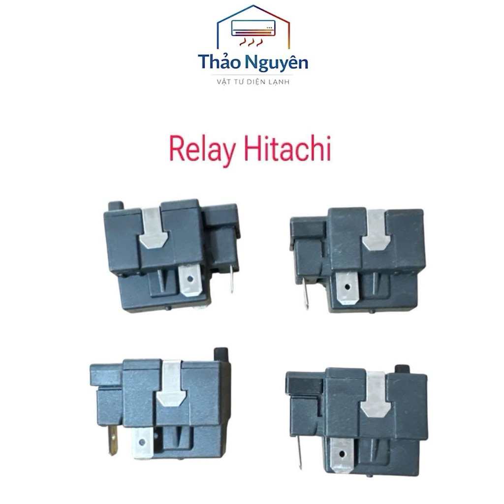 Rơ le khởi động block tủ lạnh Hitachi - Relay tủ lạnh Hitachi - Mới hãng - F85