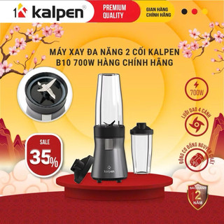 Máy xay sinh tố mi ni KALPEN B10-500W, 2 cối 500-750ml, Bảo hành 2 năm chính hãng