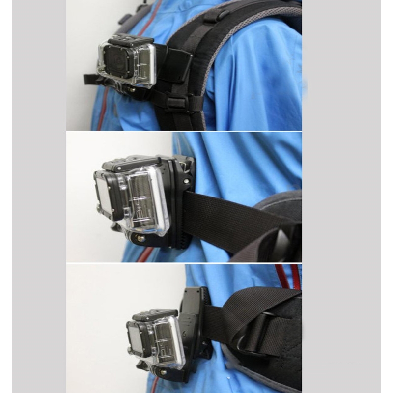 Ngằm kẹp vào balô - kẹp mũ - mount kẹp cho gopro - action cam - dji - osmo - insta 360