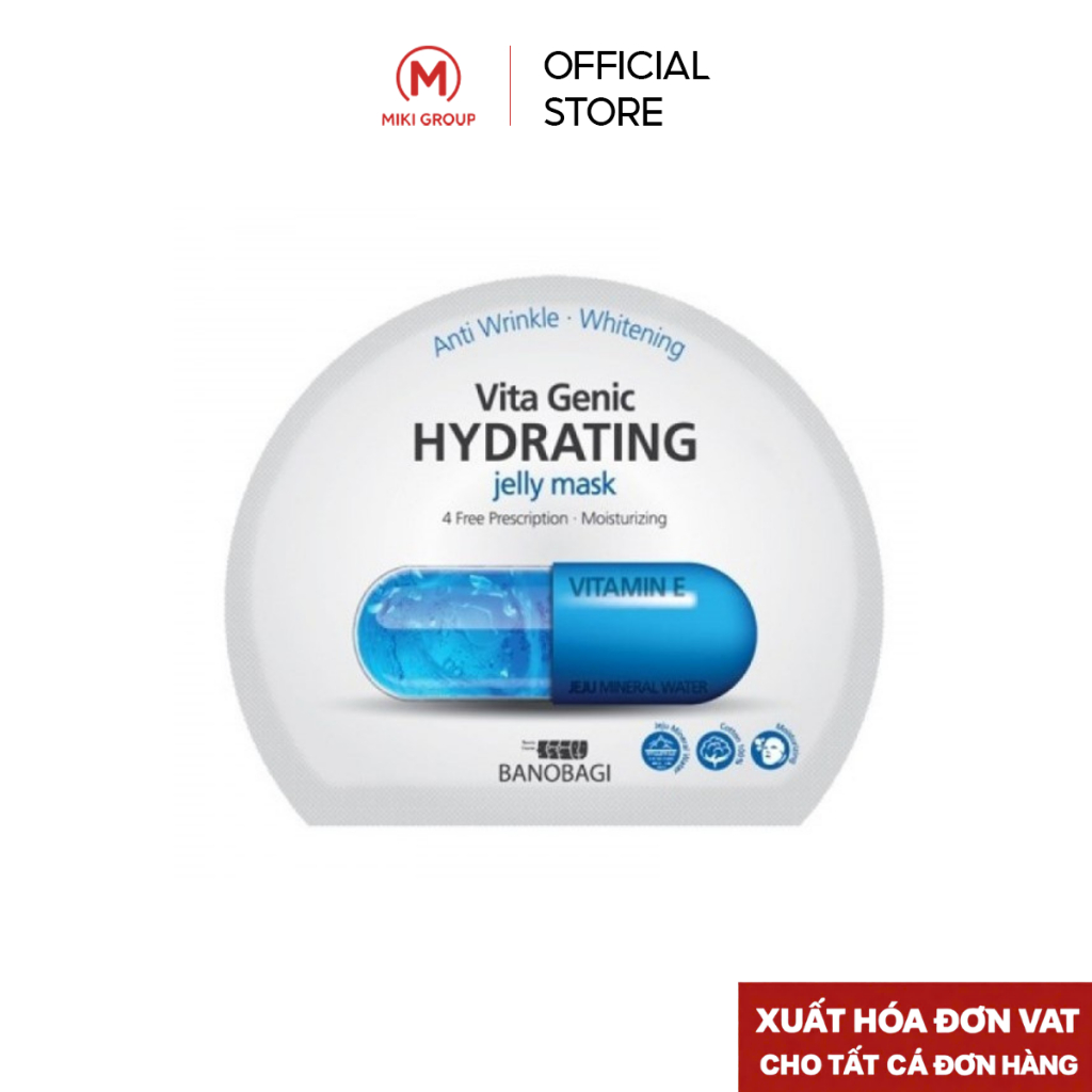 BANOBAGI Combo 10 Mặt Nạ Banobagi Vita Genic Jelly Mask Hydrating 30g