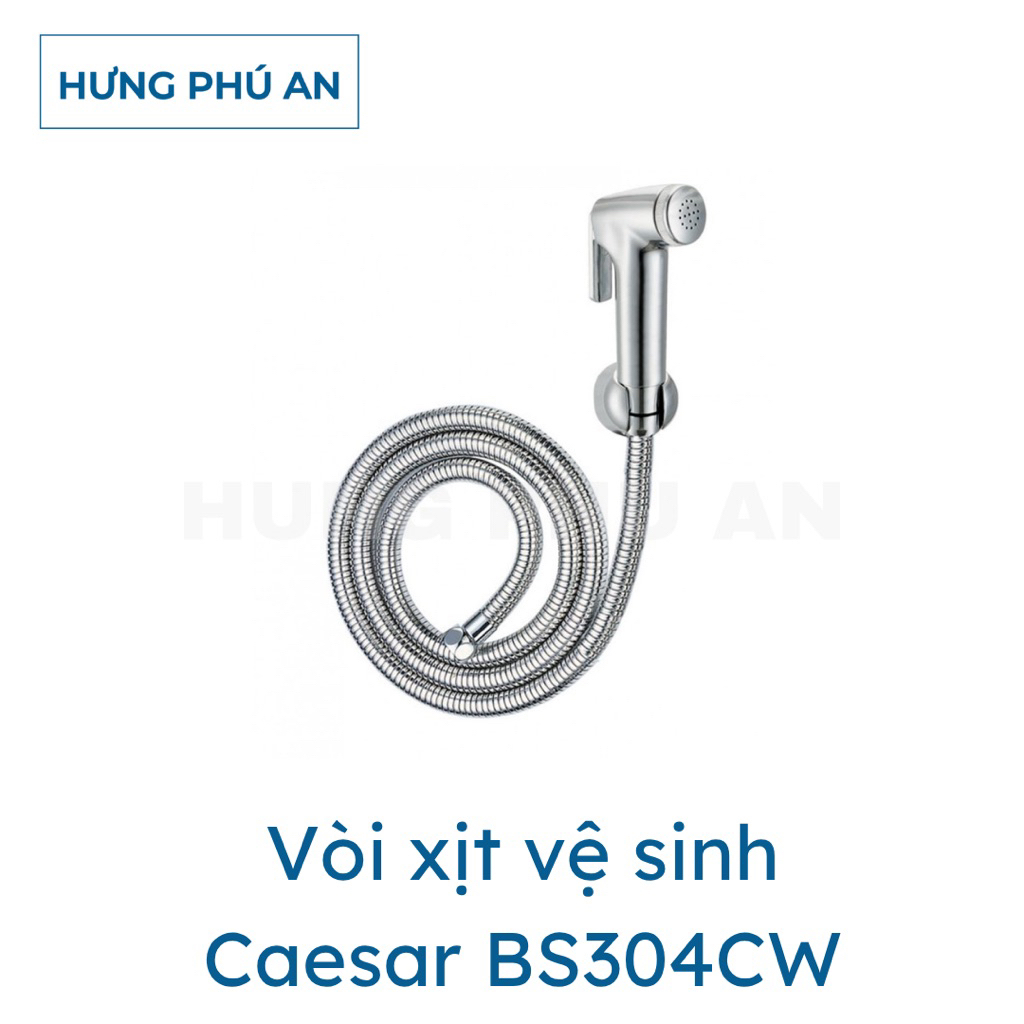 Vòi xịt vệ sinh CAESAR BS304CW chính hãng
